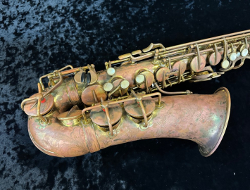 Photo Vintage 1940's Buffet Crampon Paris SA 18-20 Alto Saxophone, Serial #708 – Project Horn